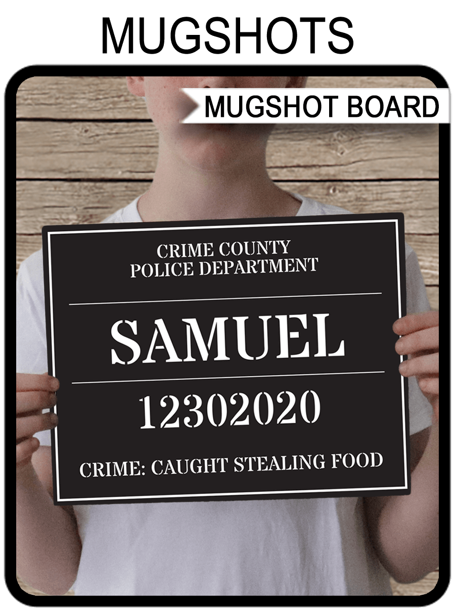 Mugshot Sign Board Printable Mug Shot Board Photo Booth Prop Mugshot Sign Board Printable Mug Shot Board Photo Booth Prop