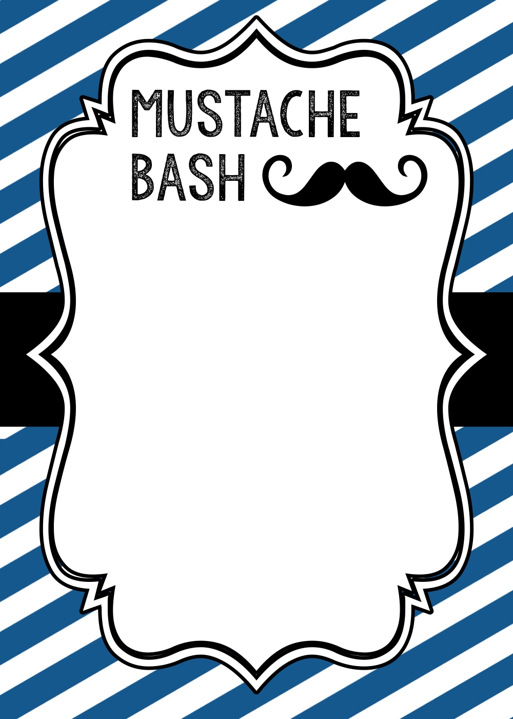 Mustache Party Baby Shower Or Birthday Invite Paper Trail Design Mustache Party Baby Shower Or Birthday Invite Paper Trail Design