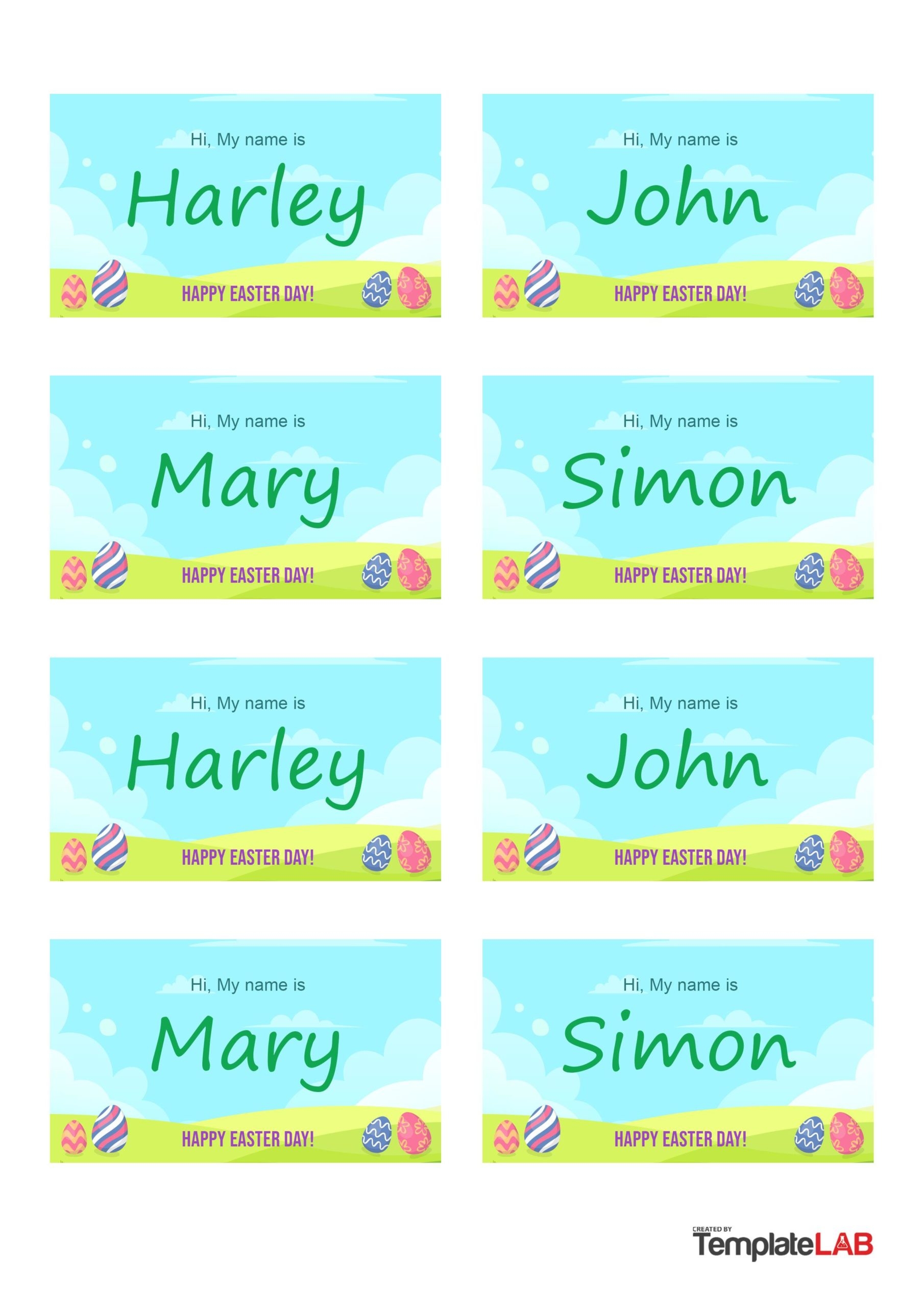 Name Tags 44 Unique Designs FREE Printabulls Worksheets Library