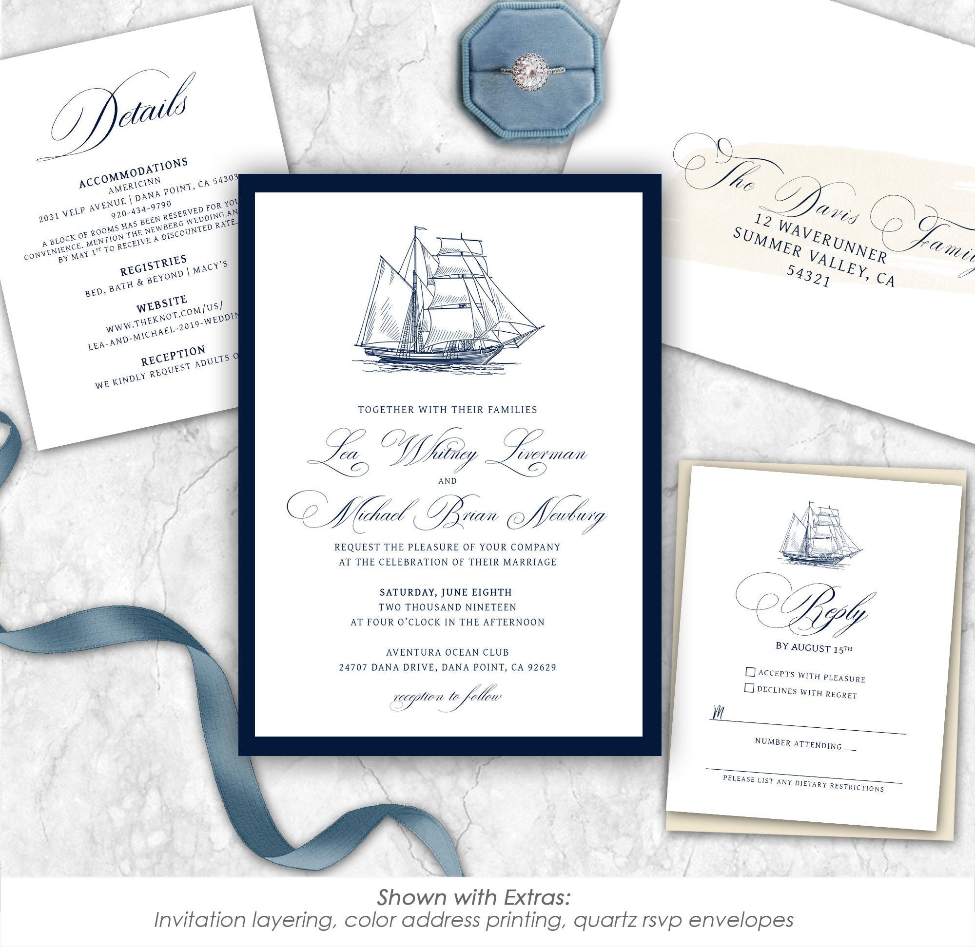 Free Printable Nautical Wedding Invitation Templates Free Printable Nautical Wedding Invitation Templates