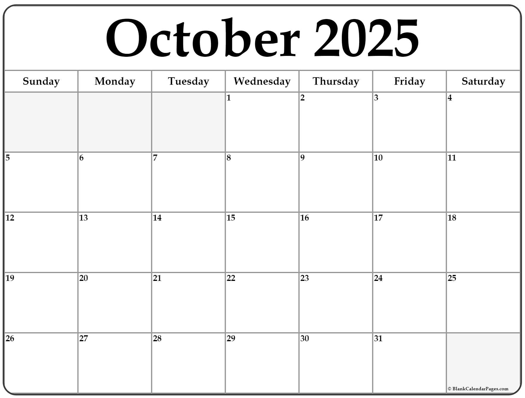 October 2022 Calendar Free Printable Calendars October 2022 Calendar Free Printable Calendars
