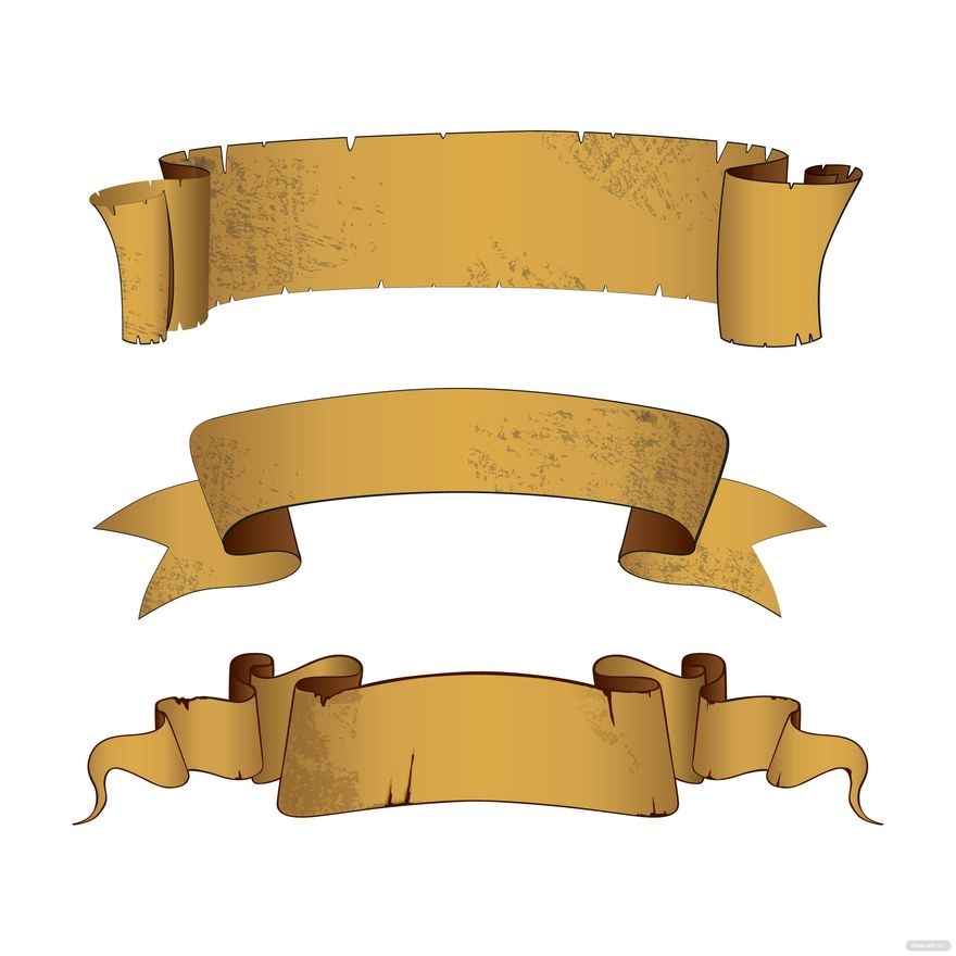 Old Ribbon Banner Vector In Illustrator JPG SVG EPS PNG Old Ribbon Banner Vector In Illustrator JPG SVG EPS PNG