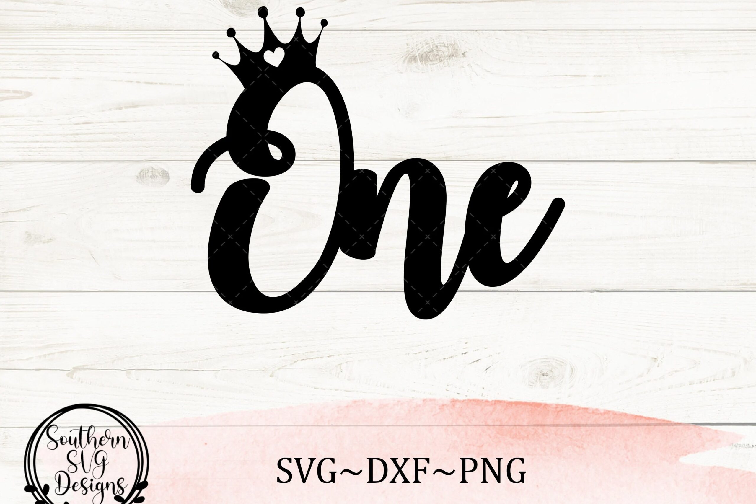 One Birthday Cake Topper SVG Svg Cut File