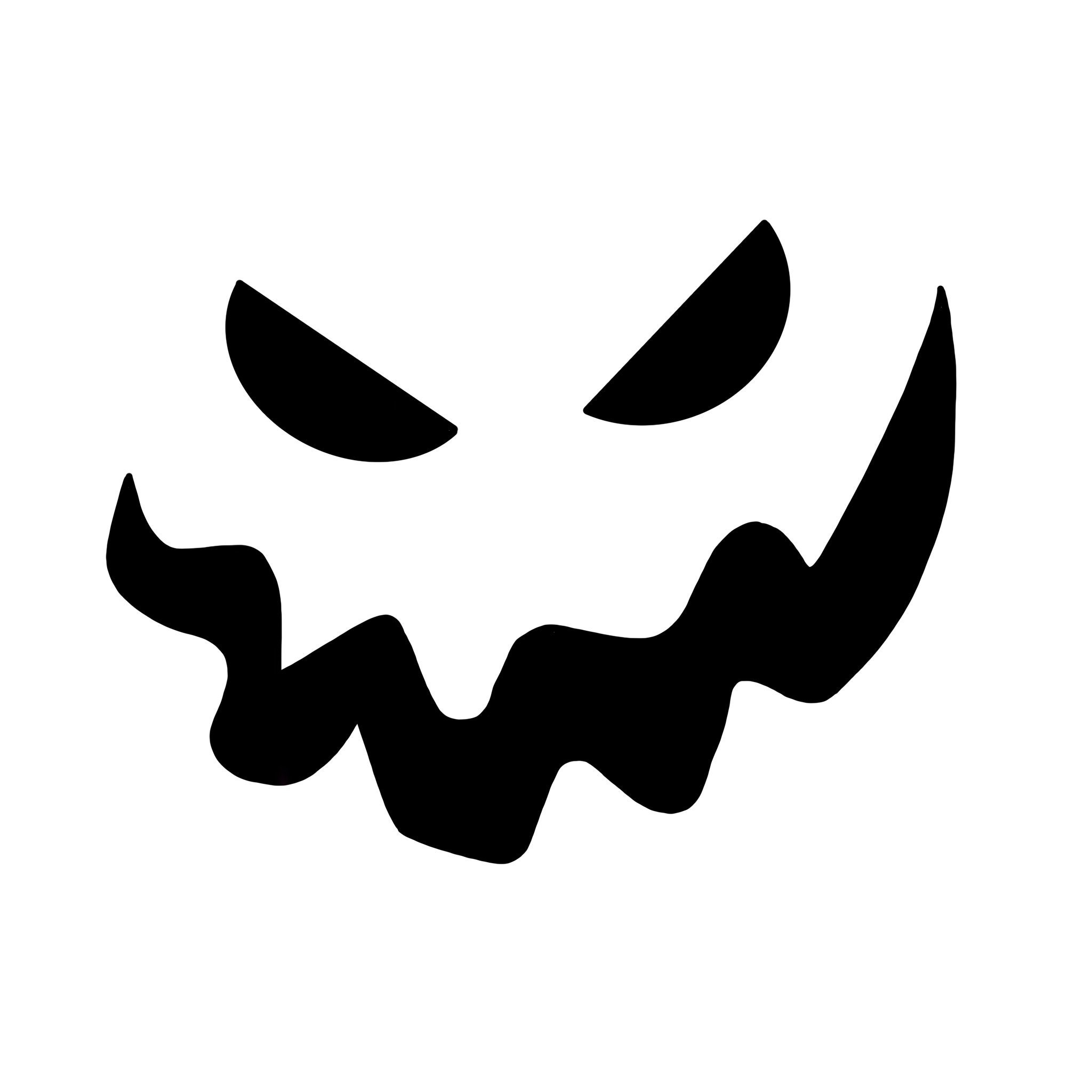 Free Printable Oogie Boogie Pumpkin Template