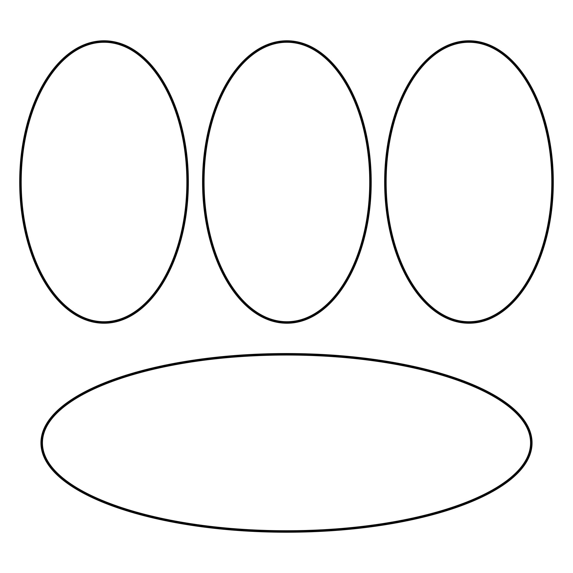 Oval Template 10 Free PDF Printables Printablee