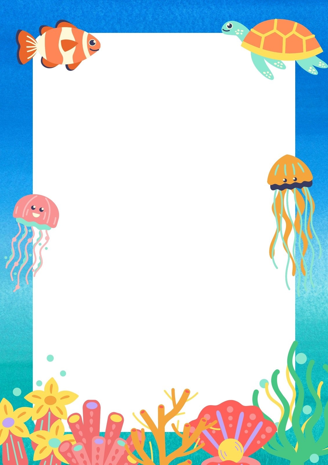 Page 3 Free And Customizable Ocean Templates