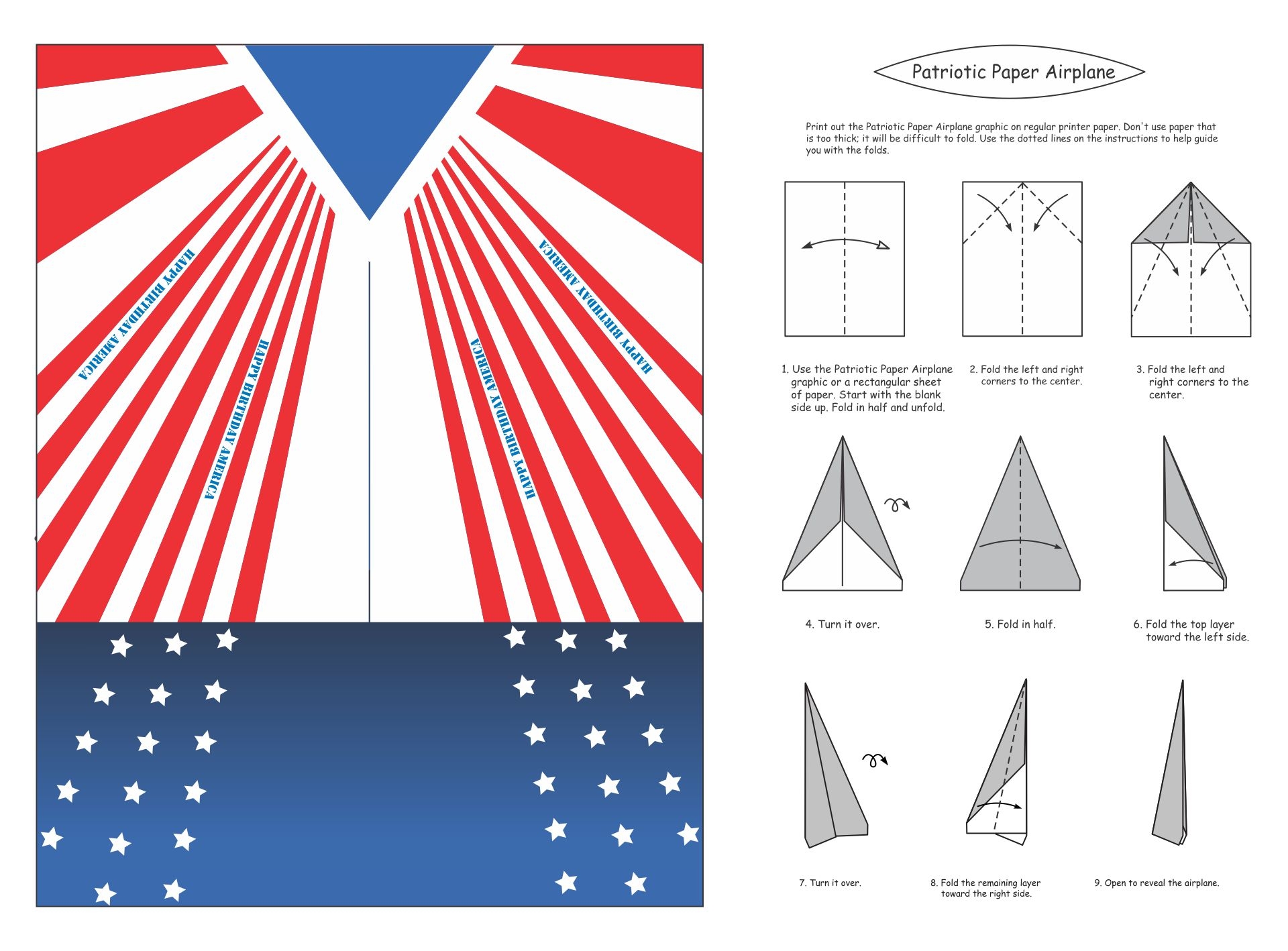 Paper Airplane Templates 14 Free PDF Printables Printablee