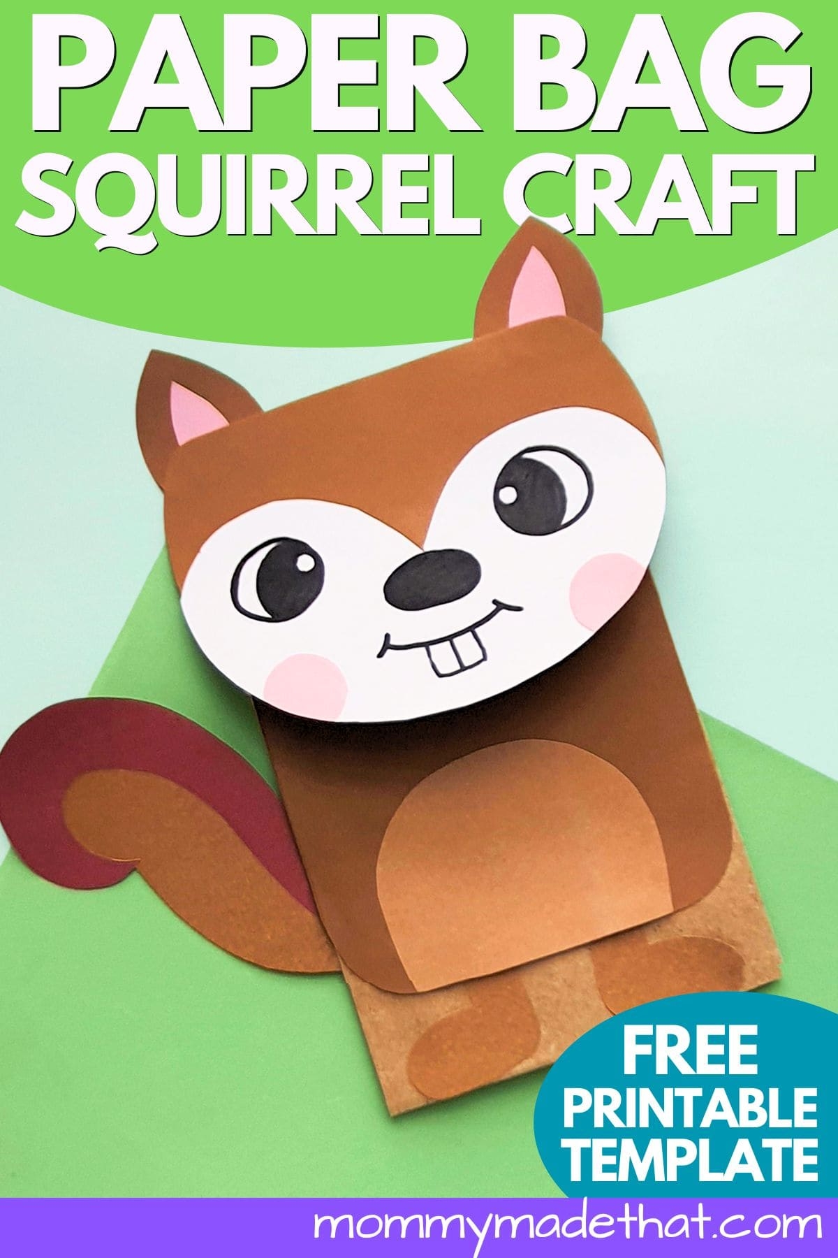 Free Printable Printable Squirrel Template