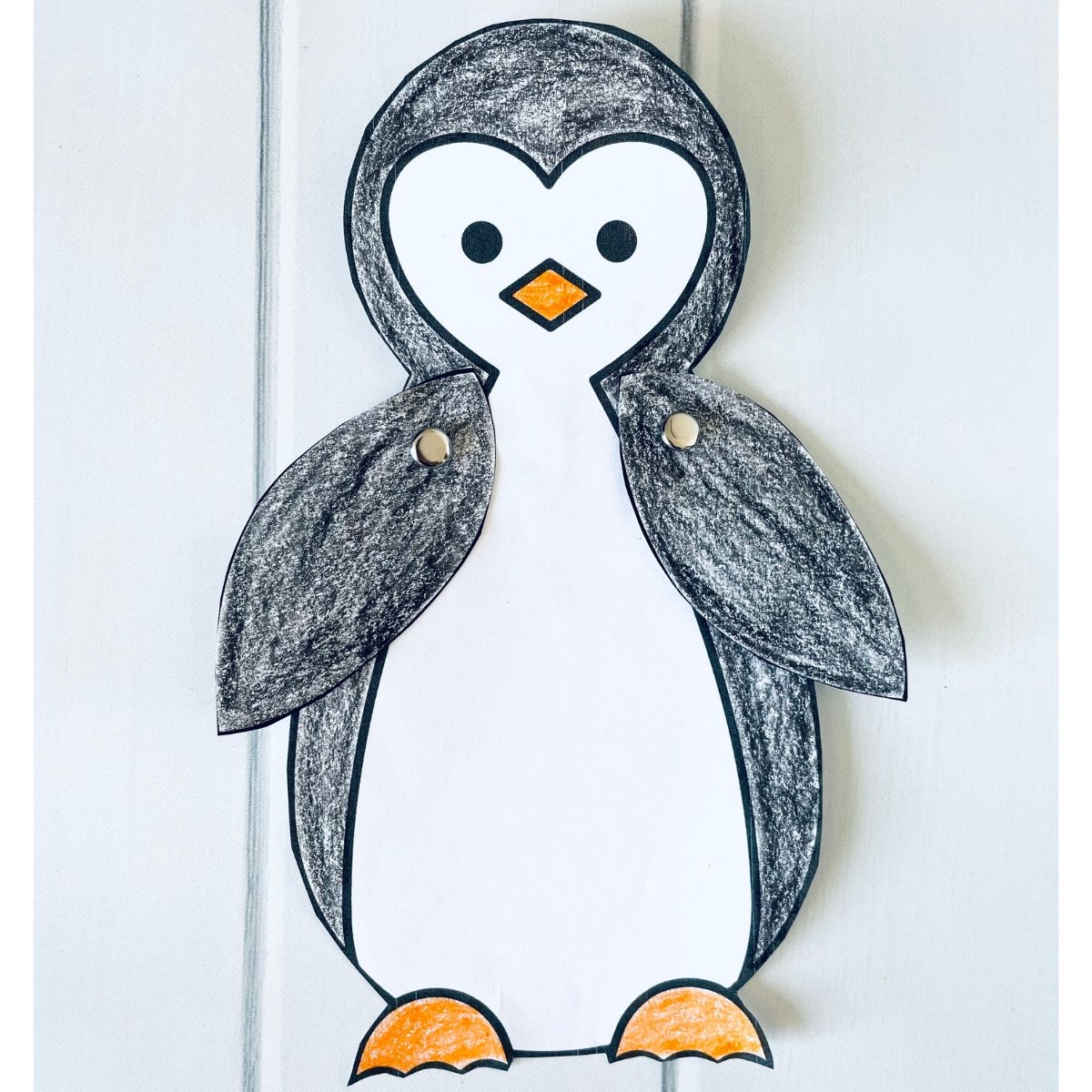 Paper Penguin Craft With Flippers That Move Free Printable Paper Penguin Craft With Flippers That Move Free Printable