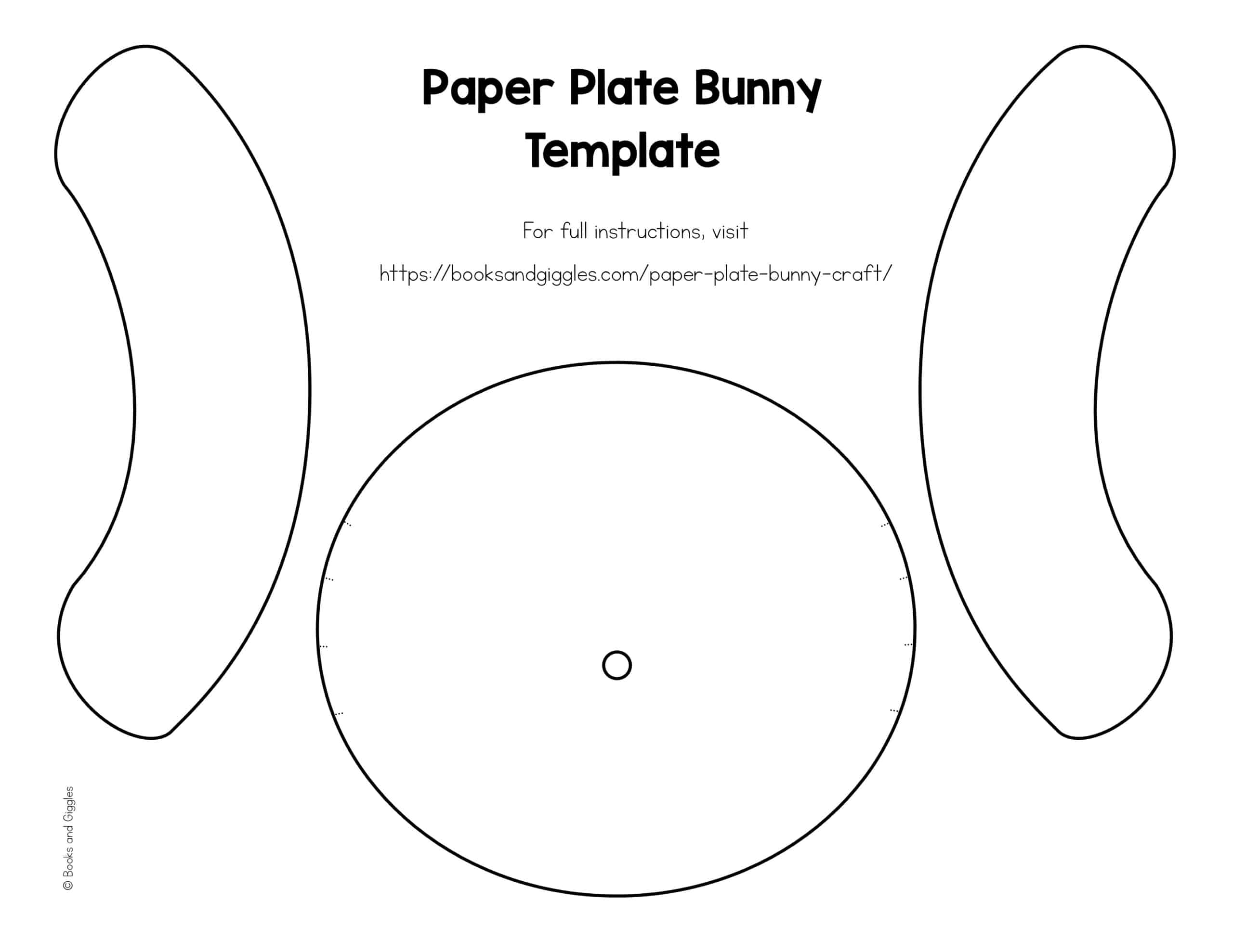 Free Printable Paper Plate Template