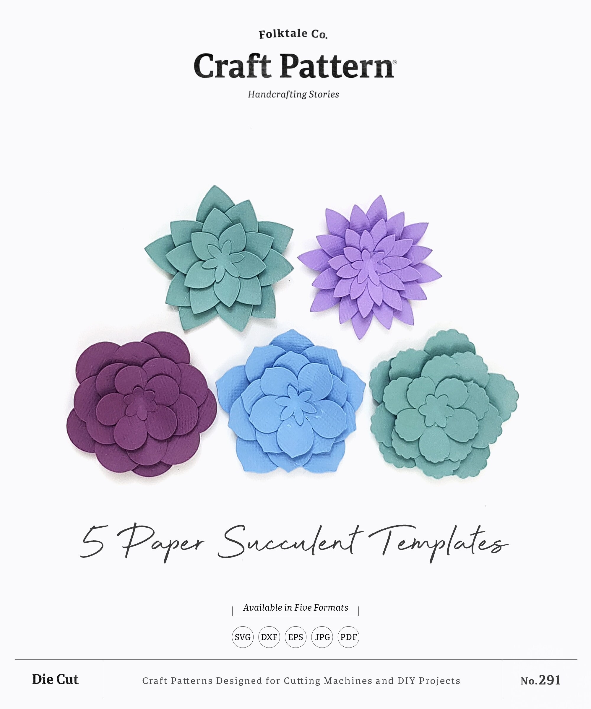 Free Printable Paper Succulent Template Free Printable Paper Succulent Template