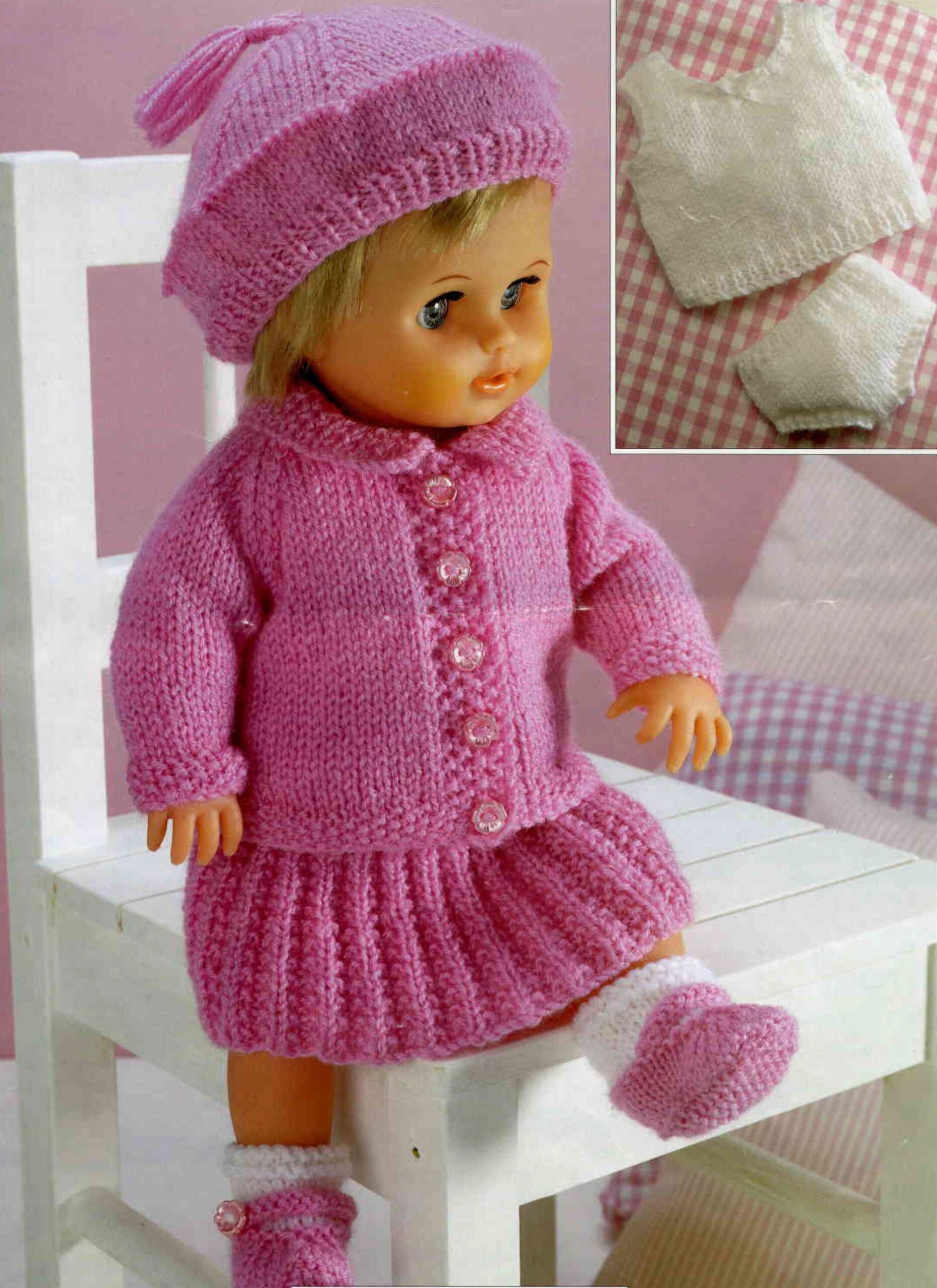 PDF KNITTING Pattern Dolls Dolls Outfits In Dk 8ply Wool Fits Dolls 12 22 PDF KNITTING Pattern Dolls Dolls Outfits In Dk 8ply Wool Fits Dolls 12 22
