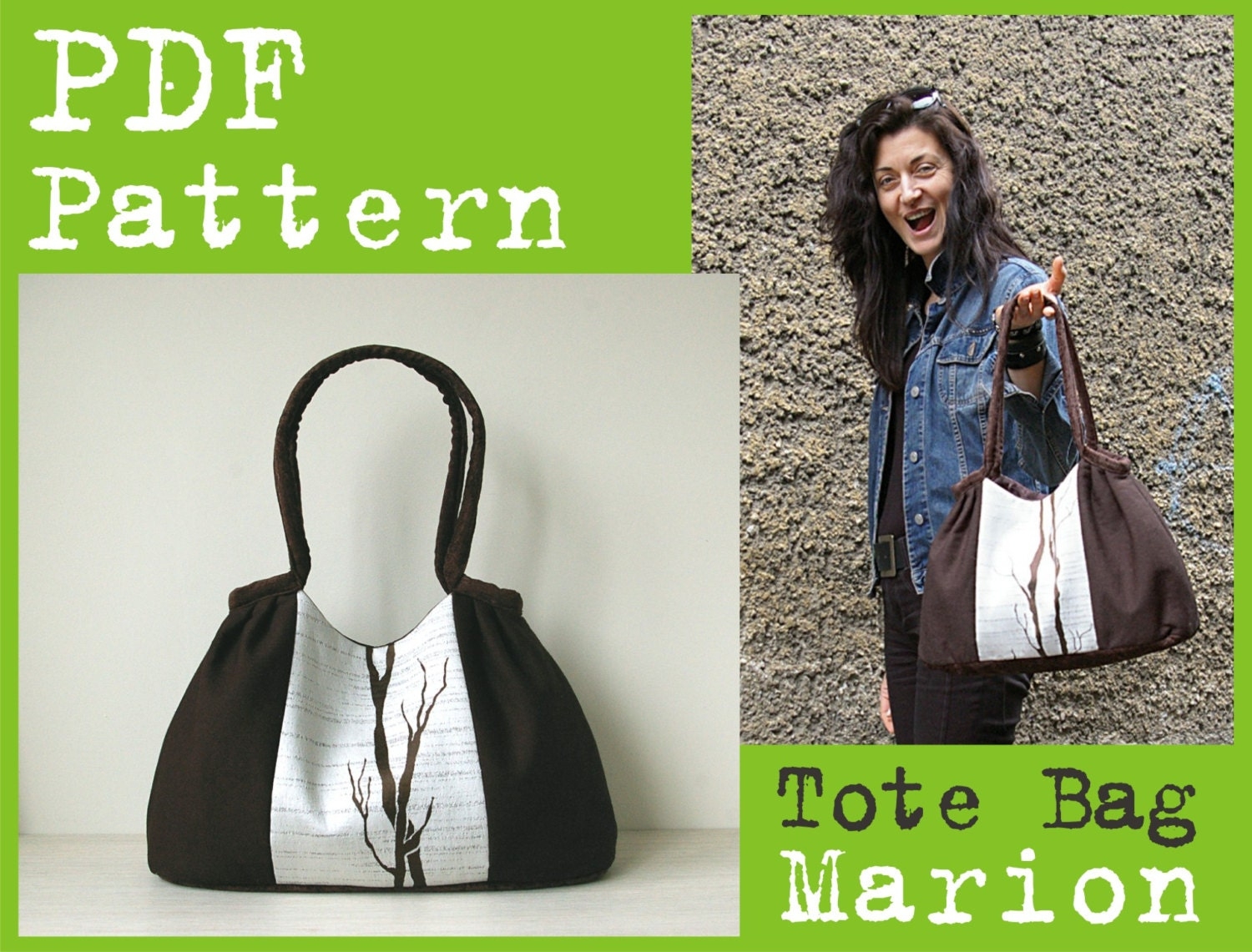 Free Printable Leather Hobo Bag Templates