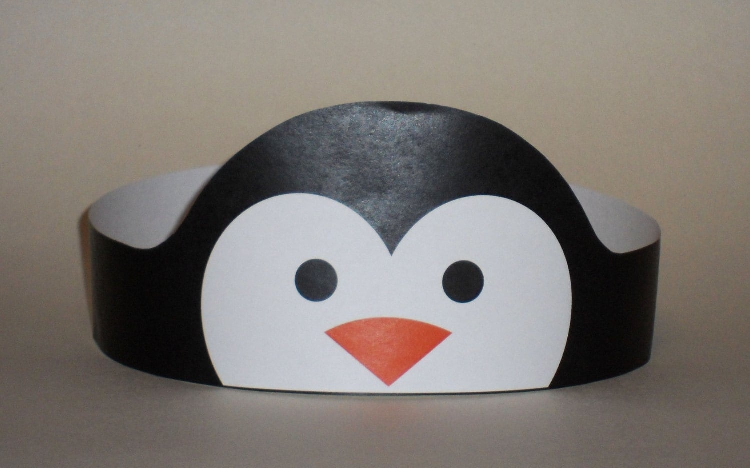 Penguin Crown Printable