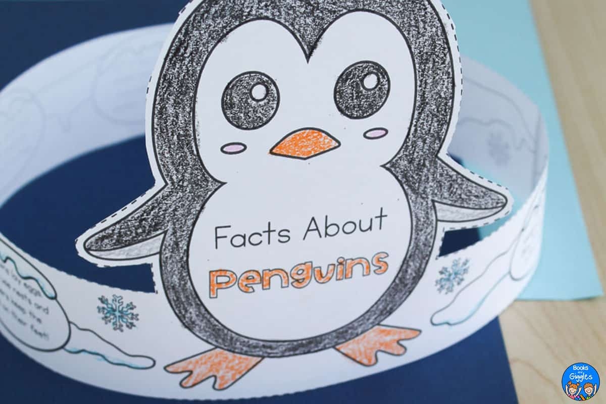 Penguin Hats With Fun Facts