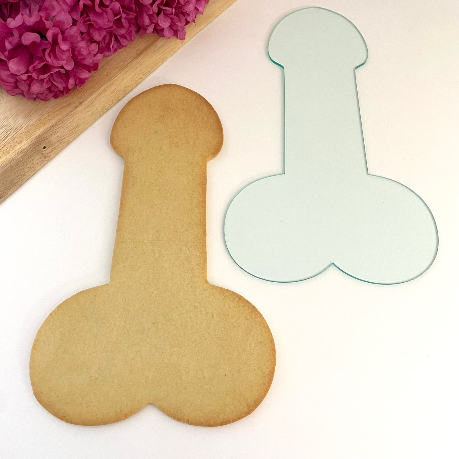 Penis Doodle Acrylic Cookie Cake Timesaver Template CutterCraft Penis Doodle Acrylic Cookie Cake Timesaver Template CutterCraft