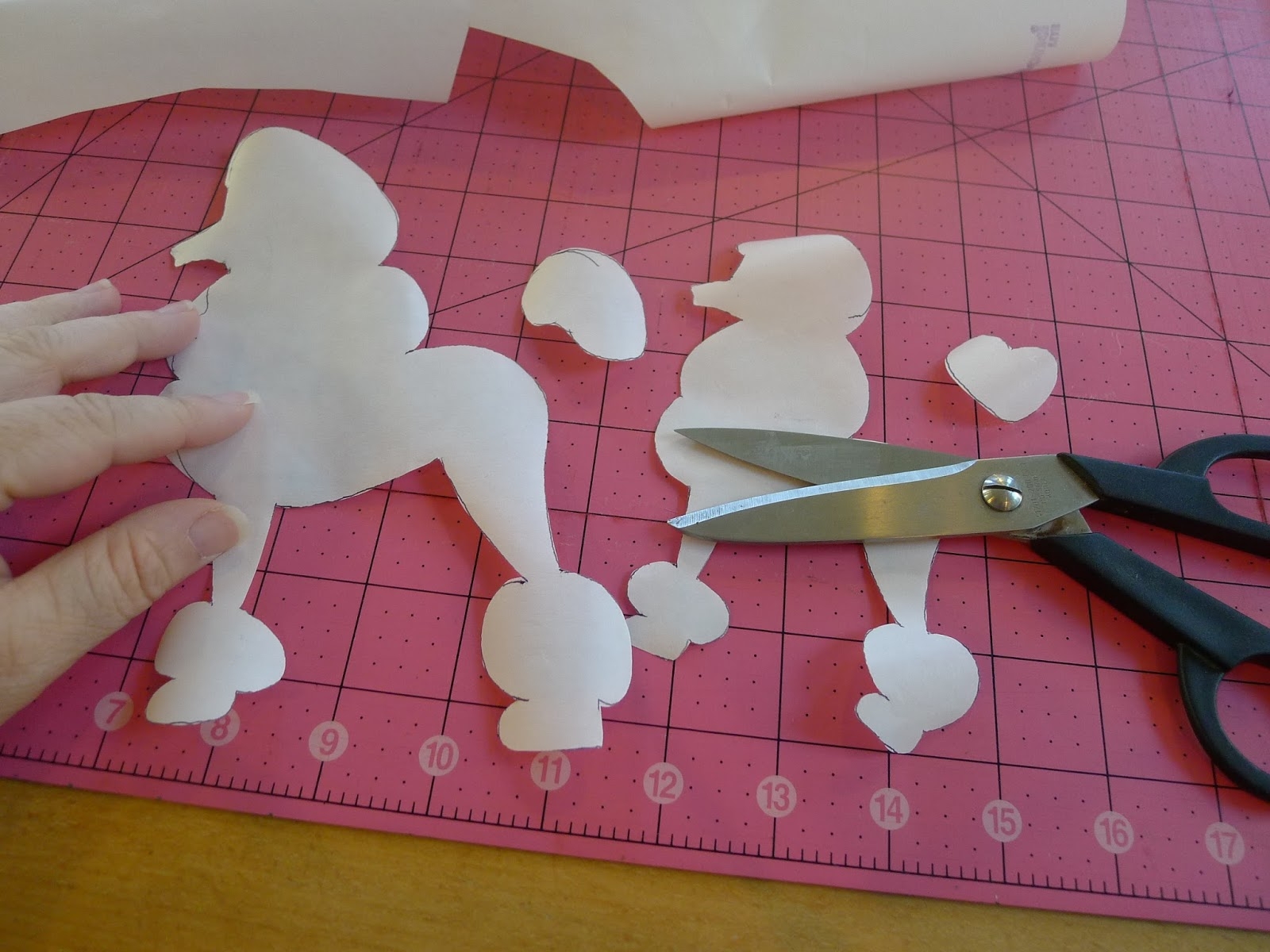 Free Printable Poodle Skirt Template