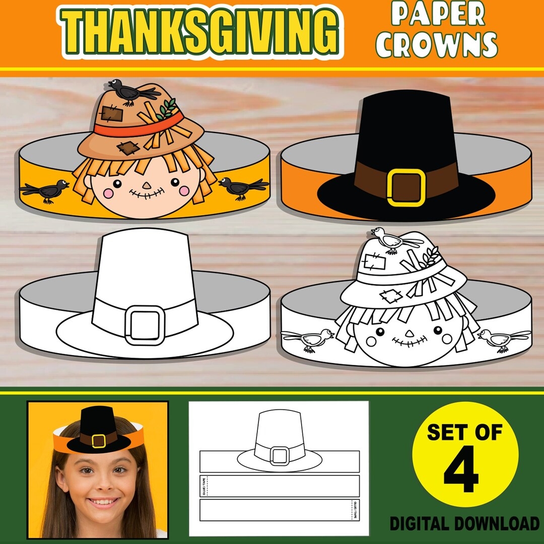 Free Printable Pilgrim Bonnet Template Free Printable Pilgrim Bonnet Template