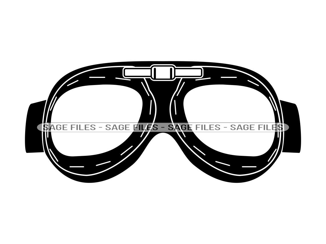 Free Printable Pilot Goggle Template