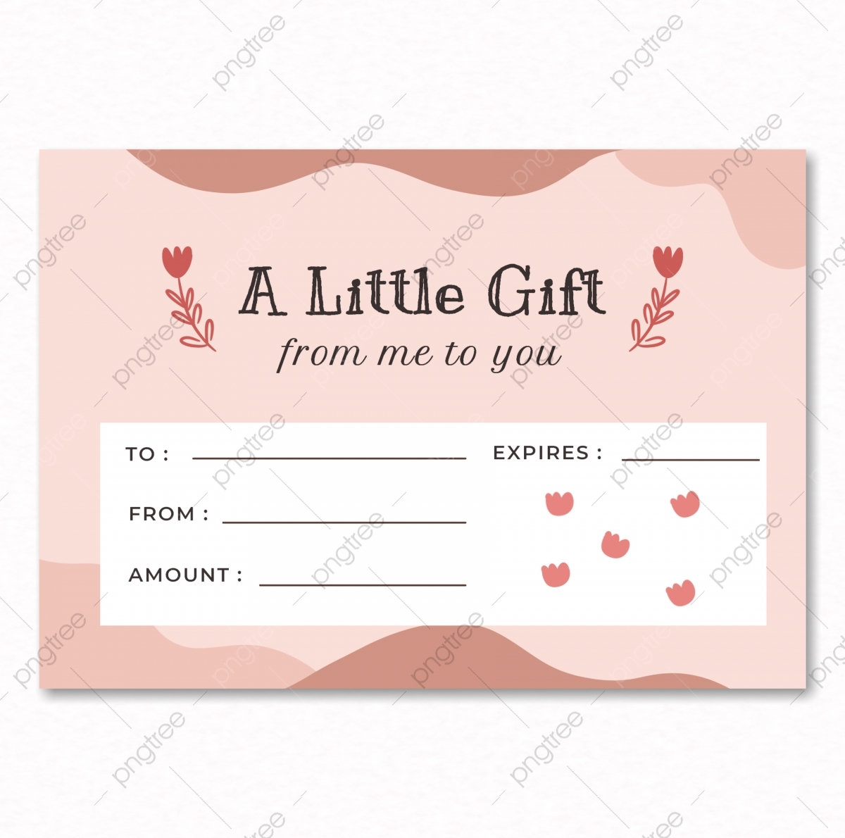 Pink Gift Voucher Template Template Download On Pngtree Pink Gift Voucher Template Template Download On Pngtree