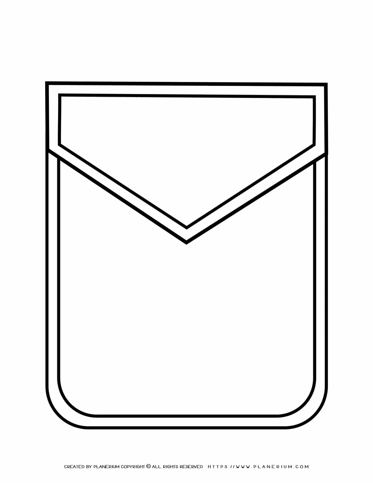 Pocket Template Planerium Pocket Template Planerium