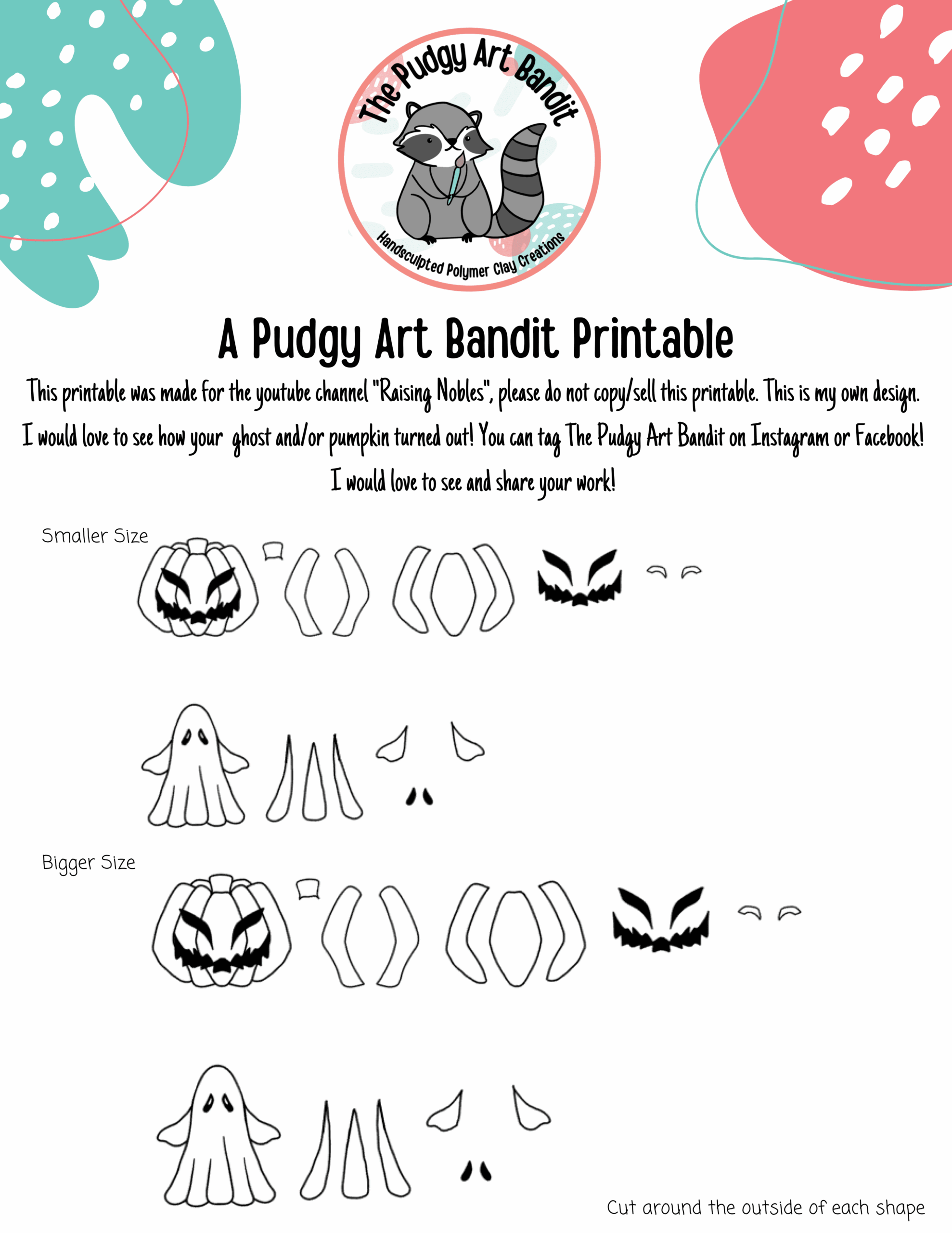 Free Printable Polymer Clay Templates