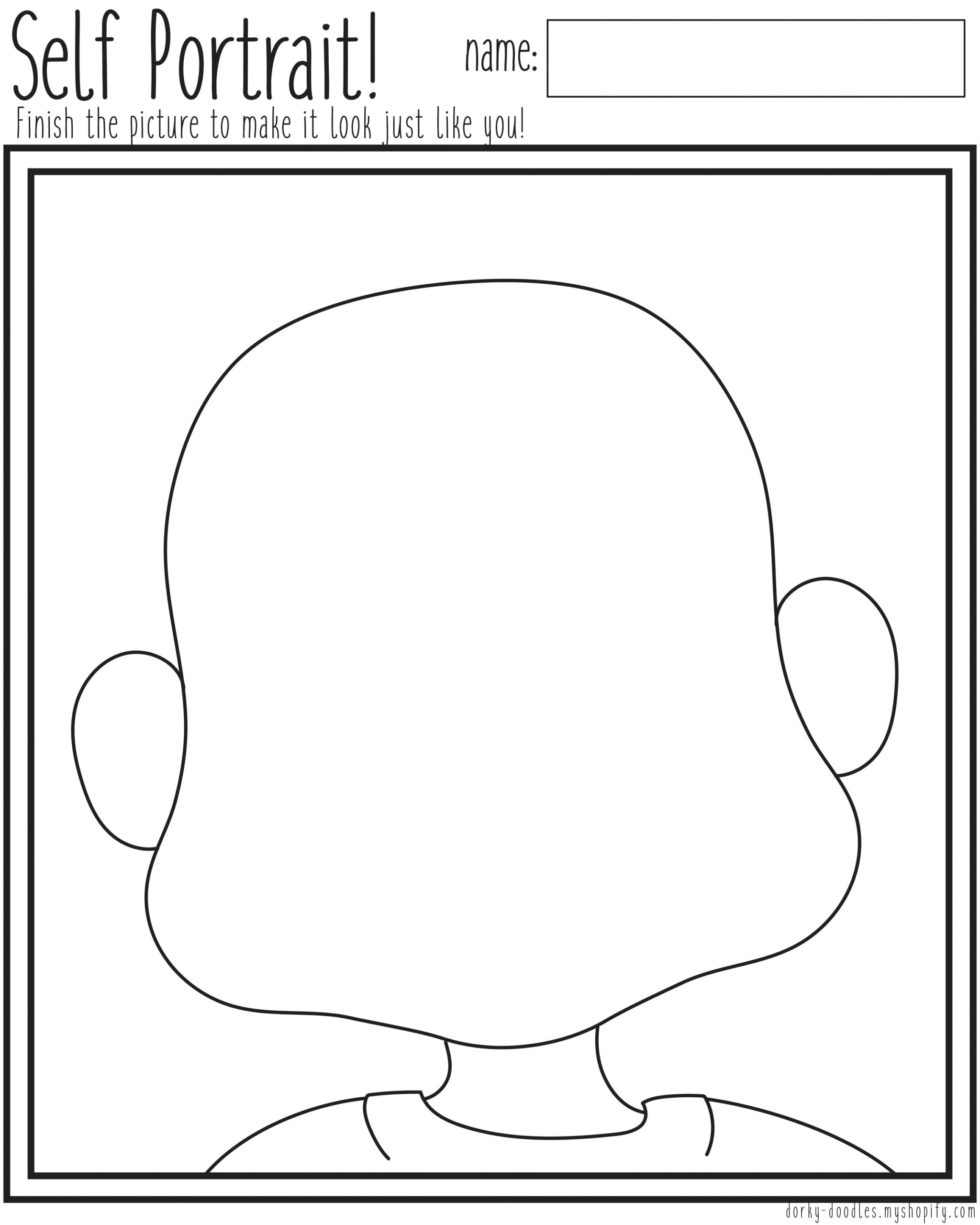 Portrait Worksheet Enhance Your Art Skills With Our Interactive Tool