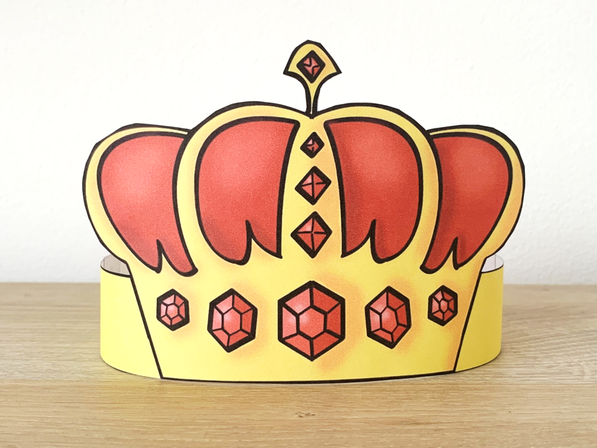 Free Printable Prince Crown Template