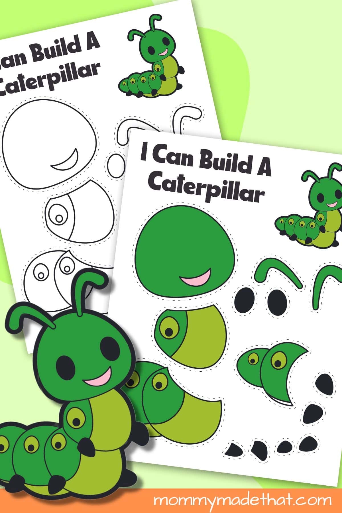  Printable Caterpillar Craft With Free Template 