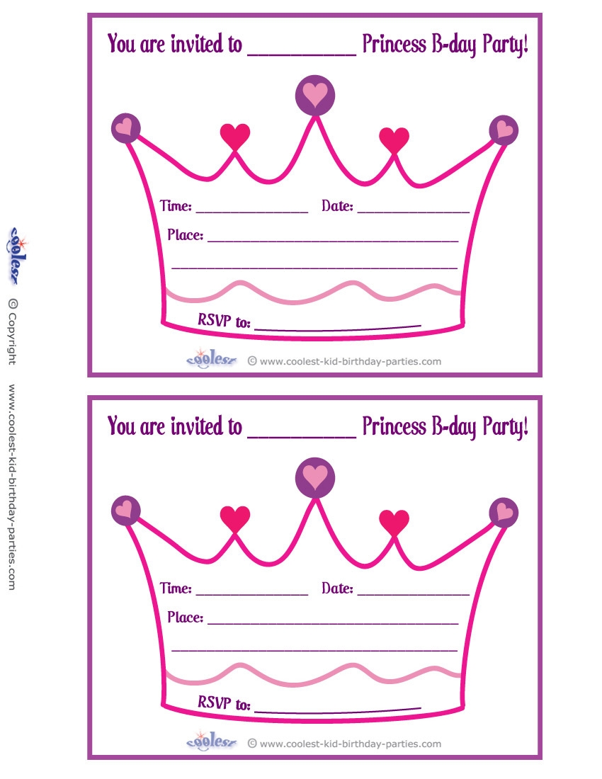 Printable Crown Invitations Coolest Free Printables Printable Crown Invitations Coolest Free Printables