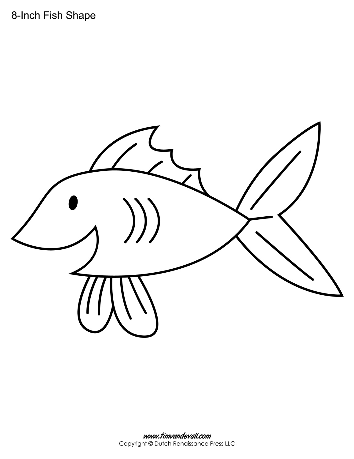 Printable Fish Templates For Kids Preschool Fish Shapes Printable Fish Templates For Kids Preschool Fish Shapes