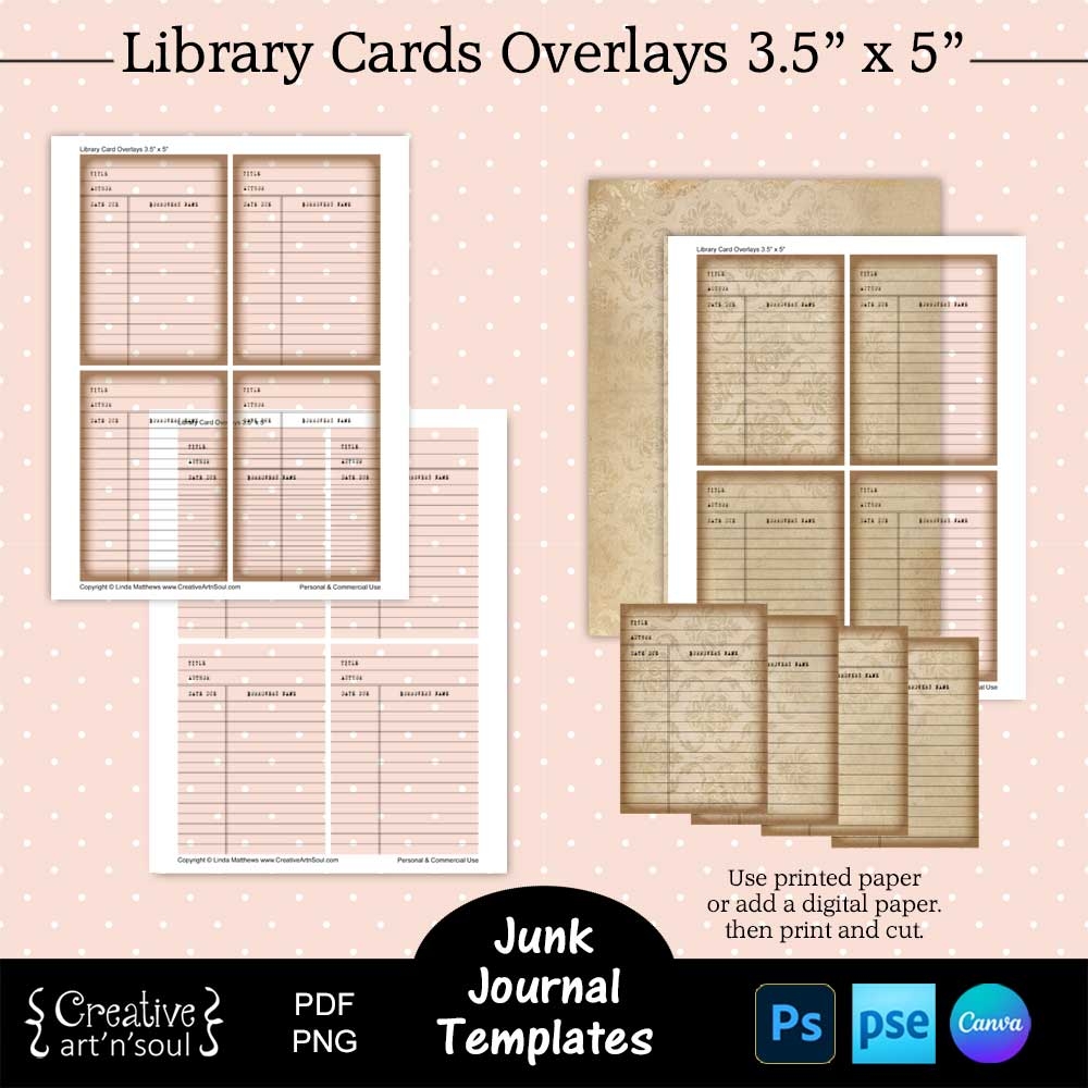 Free Printable Library Templates