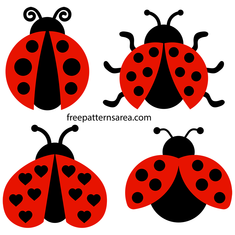 Free Printable Lady Bug Template