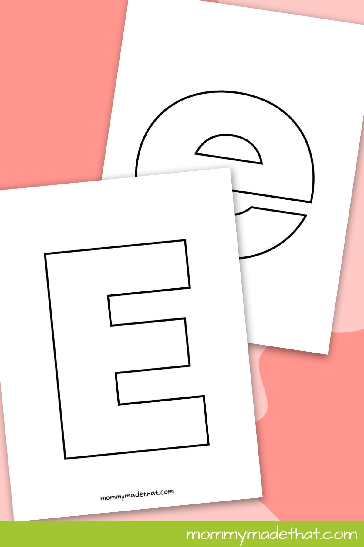Free Printable Letter E Template Free Printable Letter E Template