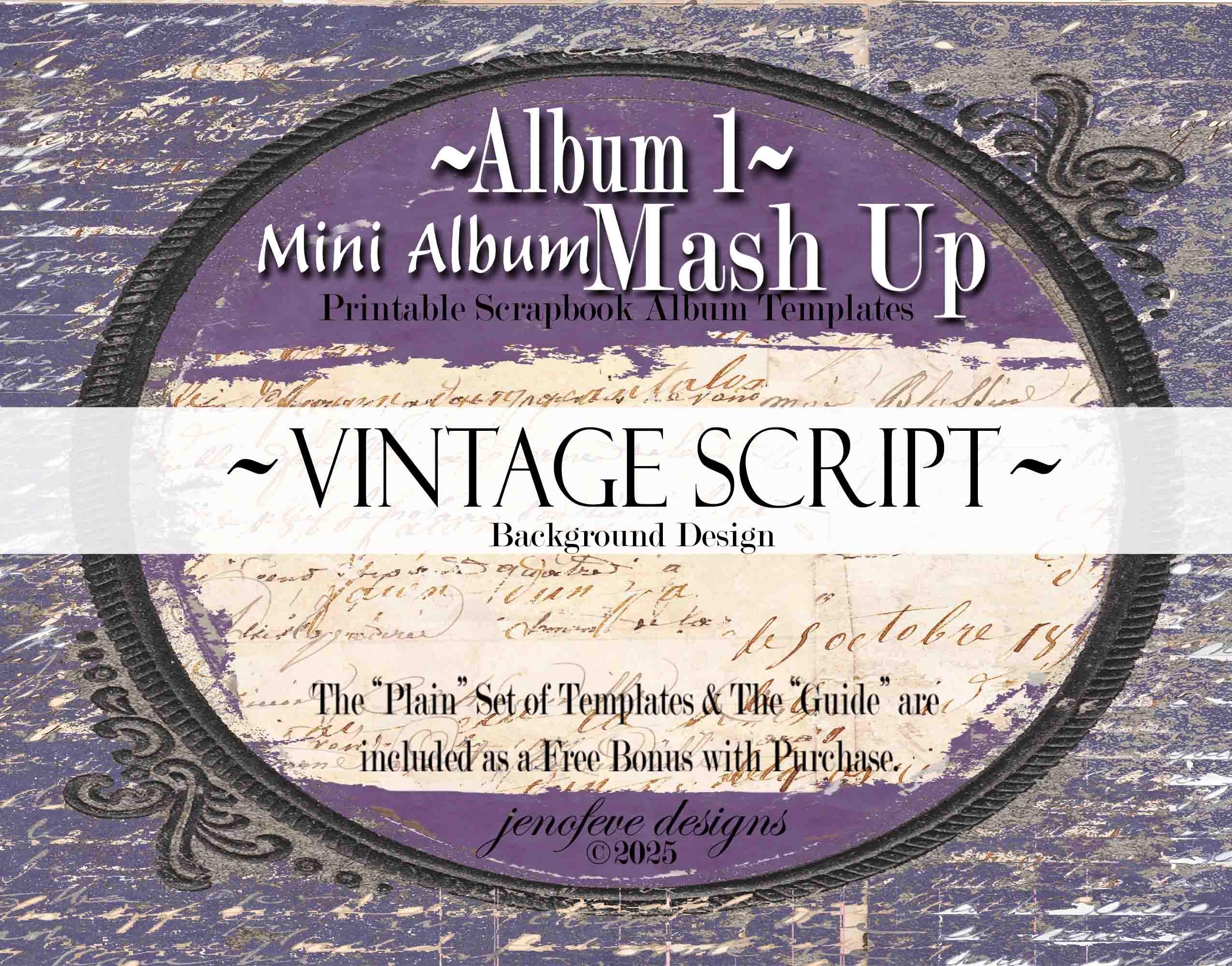 Free Printable Mini Album Templates