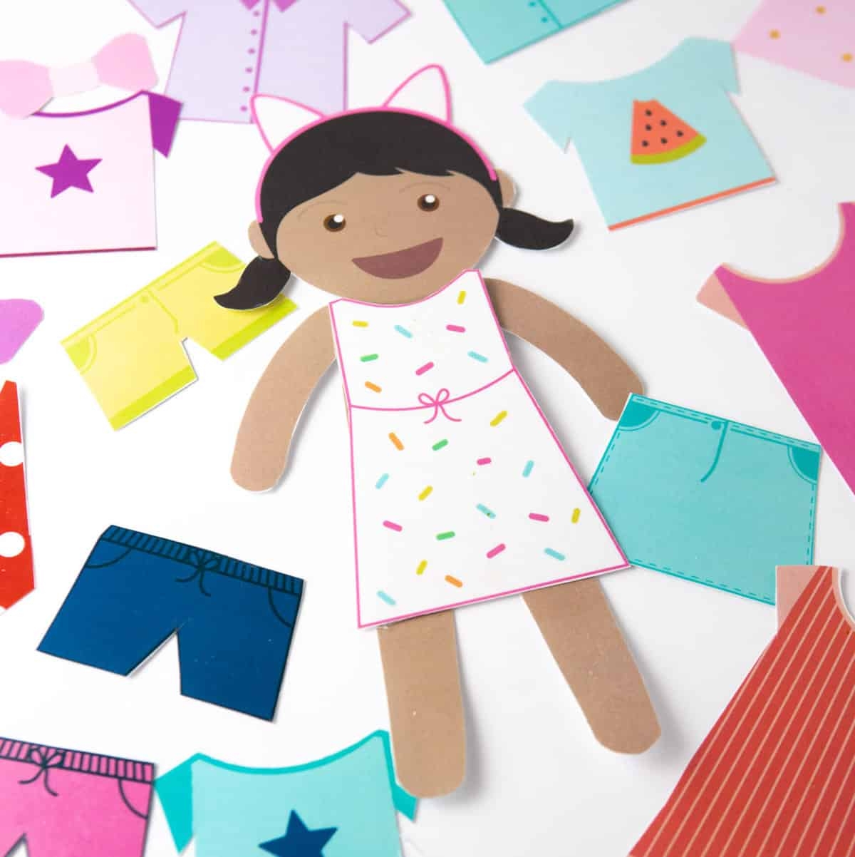 Free Printable Paper Dolls Template