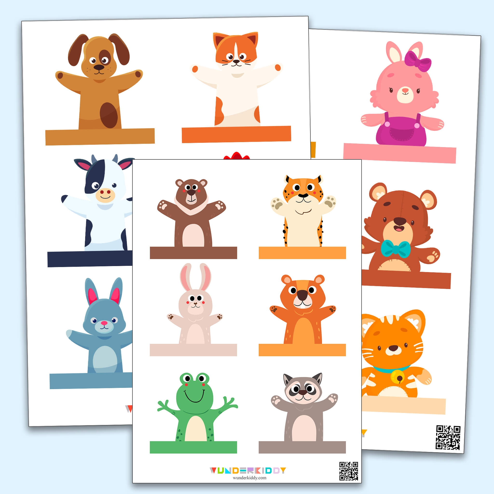 Free Printable Paper Puppet Template