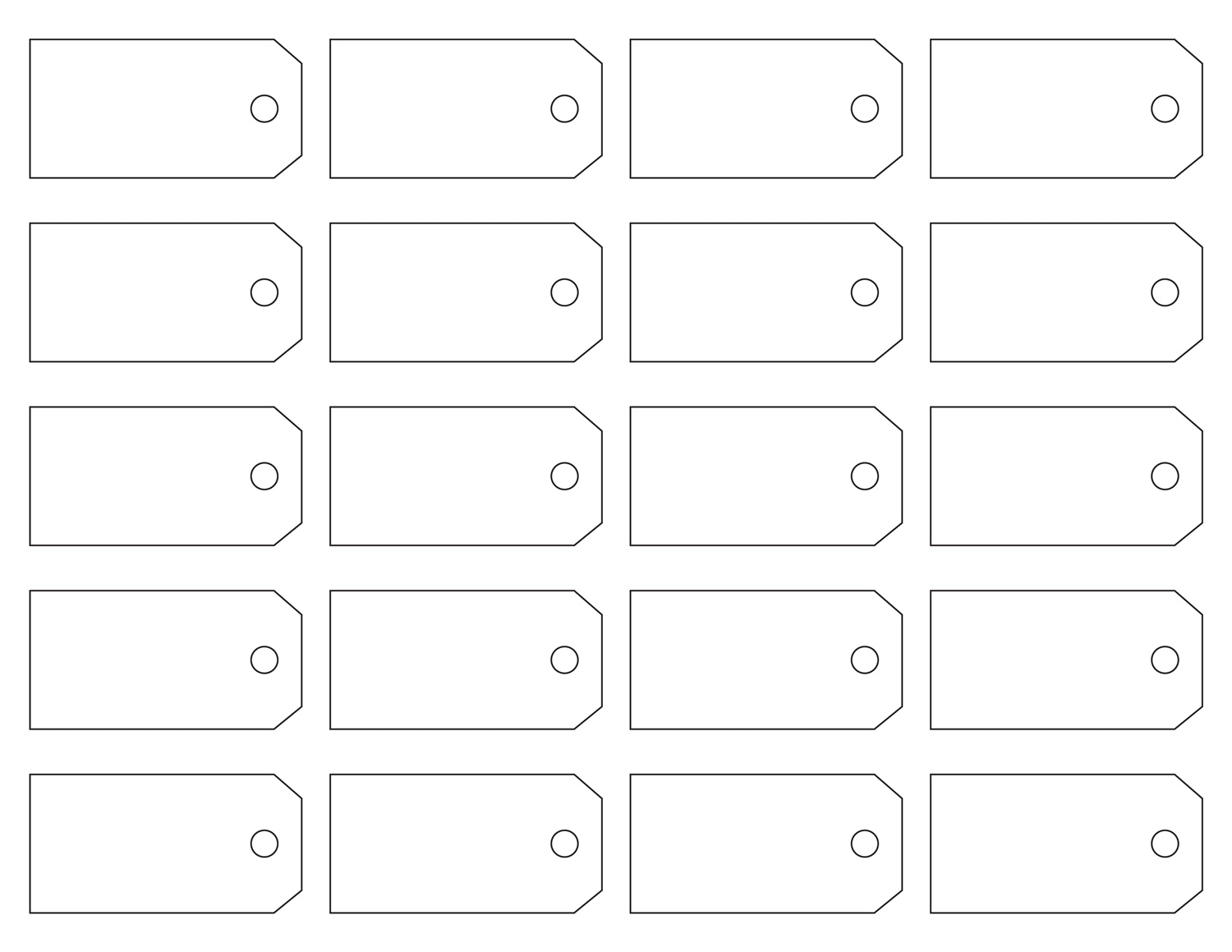 Free Printable Price Label Templates