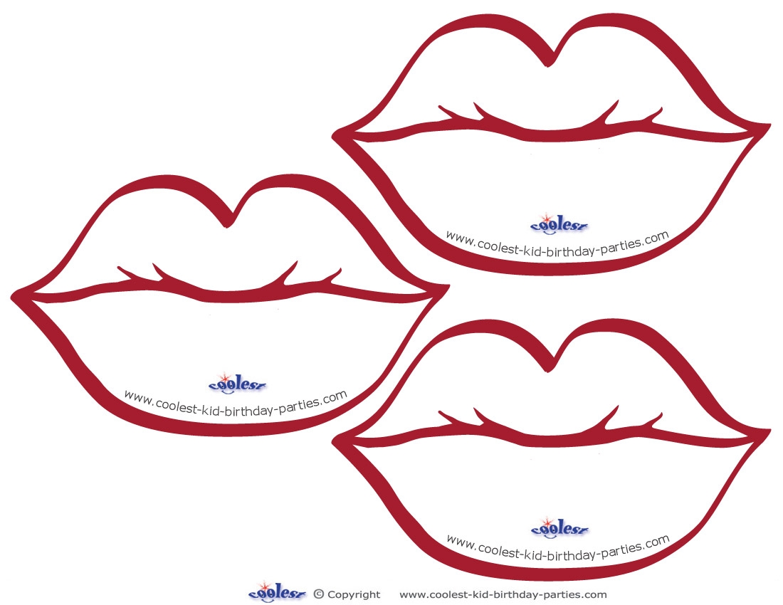 Printable Princess Lips Coolest Free Printables Worksheets Library