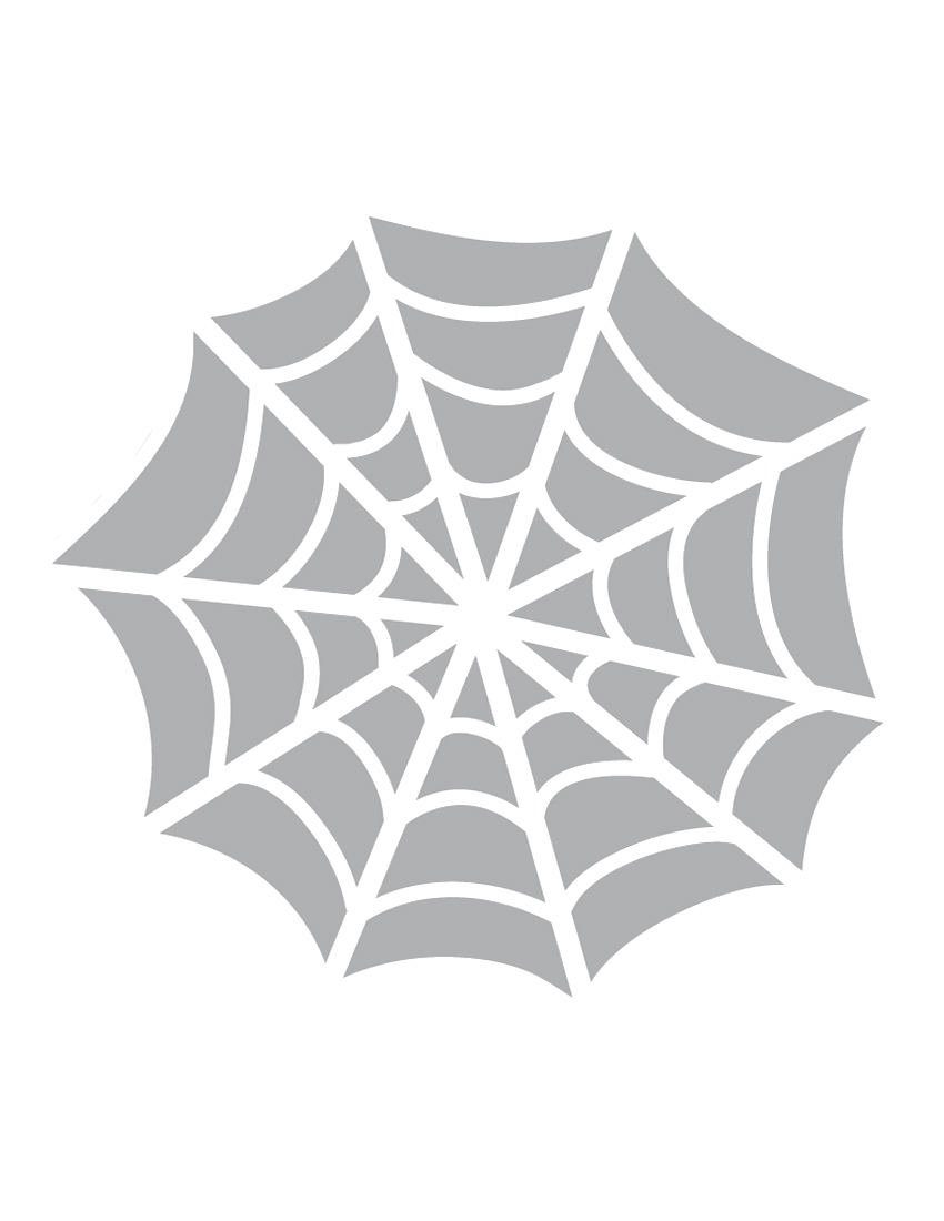 Printable Spider Web Stencil Coolest Free Printables