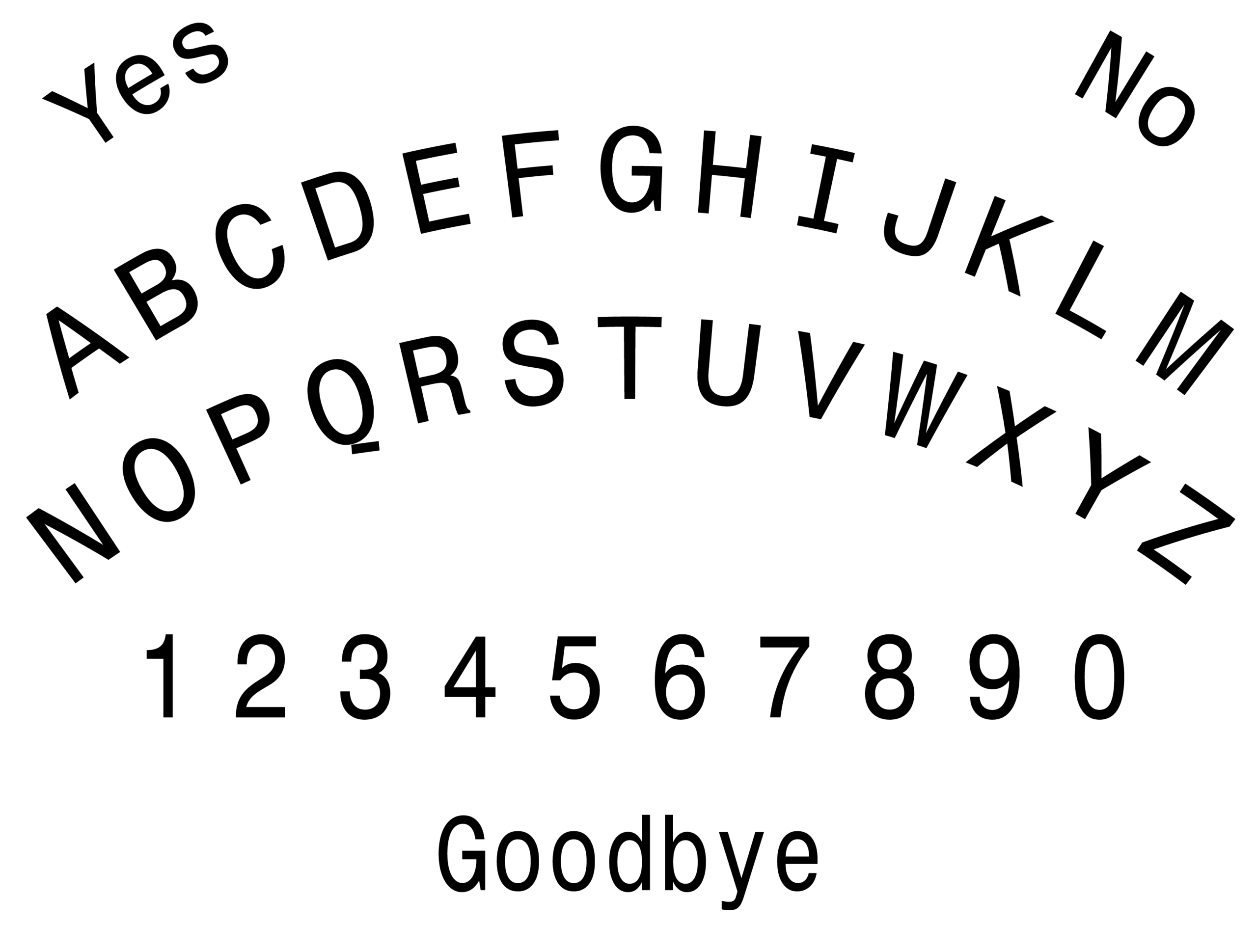 Printable Talking Ouija Board This Page Intentionally Left Ugly Worksheets Library