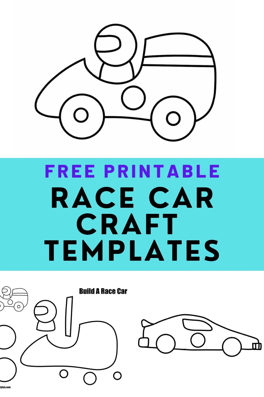 Free Printable Race Car Template Printable