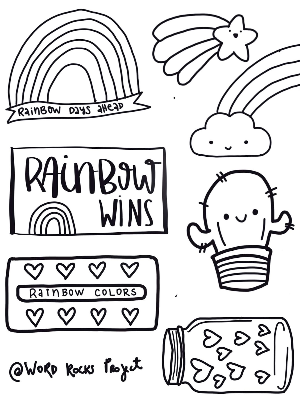 Free Printable Shrinky Dink Templates