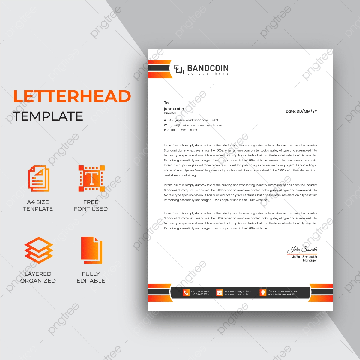 Free Printable Real Estate Letterhead Templates