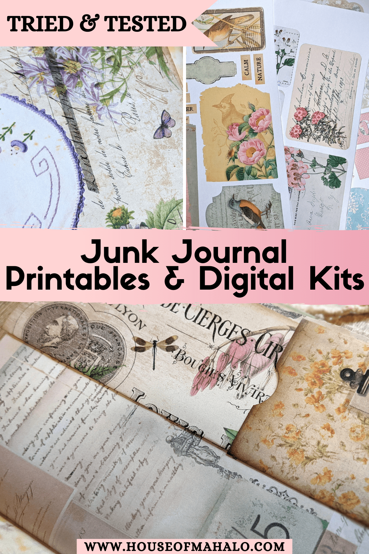 Recommended Junk Journal Printables Tried U0026 Tested Recommended Junk Journal Printables Tried U0026 Tested