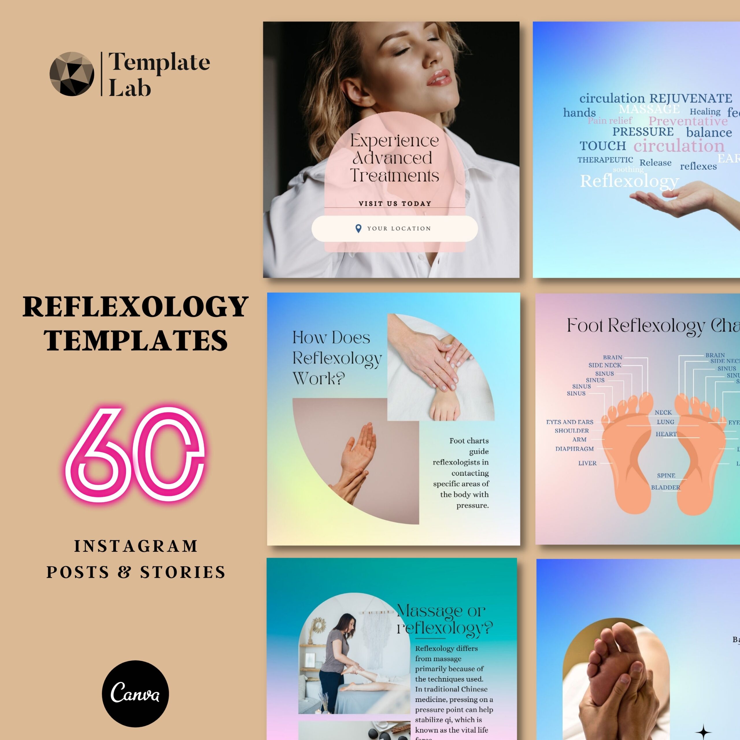 Reflexology Instagram Template Reflexology Foot Instagram Content Holistic Template Massage Instagram Post Canva Instagram Etsy Reflexology Instagram Template Reflexology Foot Instagram Content Holistic Template Massage Instagram Post Canva Instagram Etsy