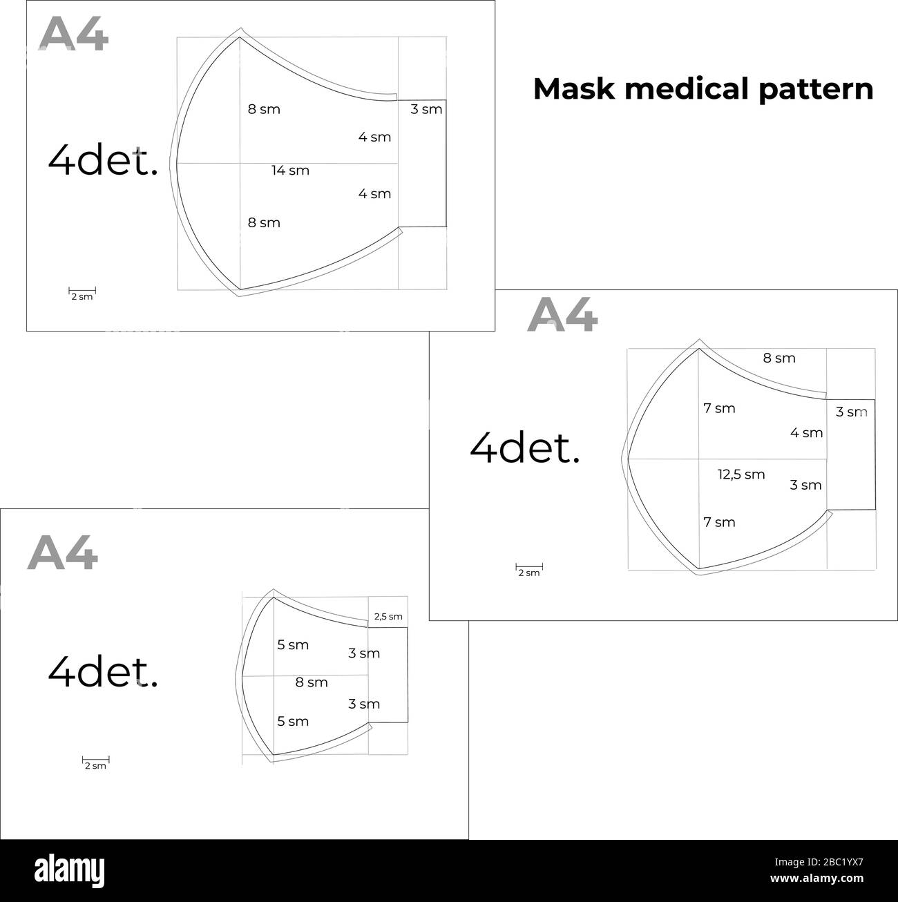 Free Printable Medical Masks Templates
