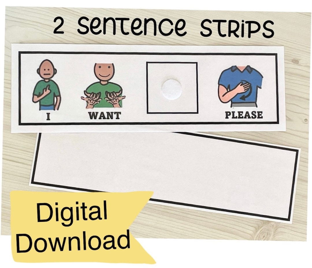 Sentence Strips Sentence Strips
