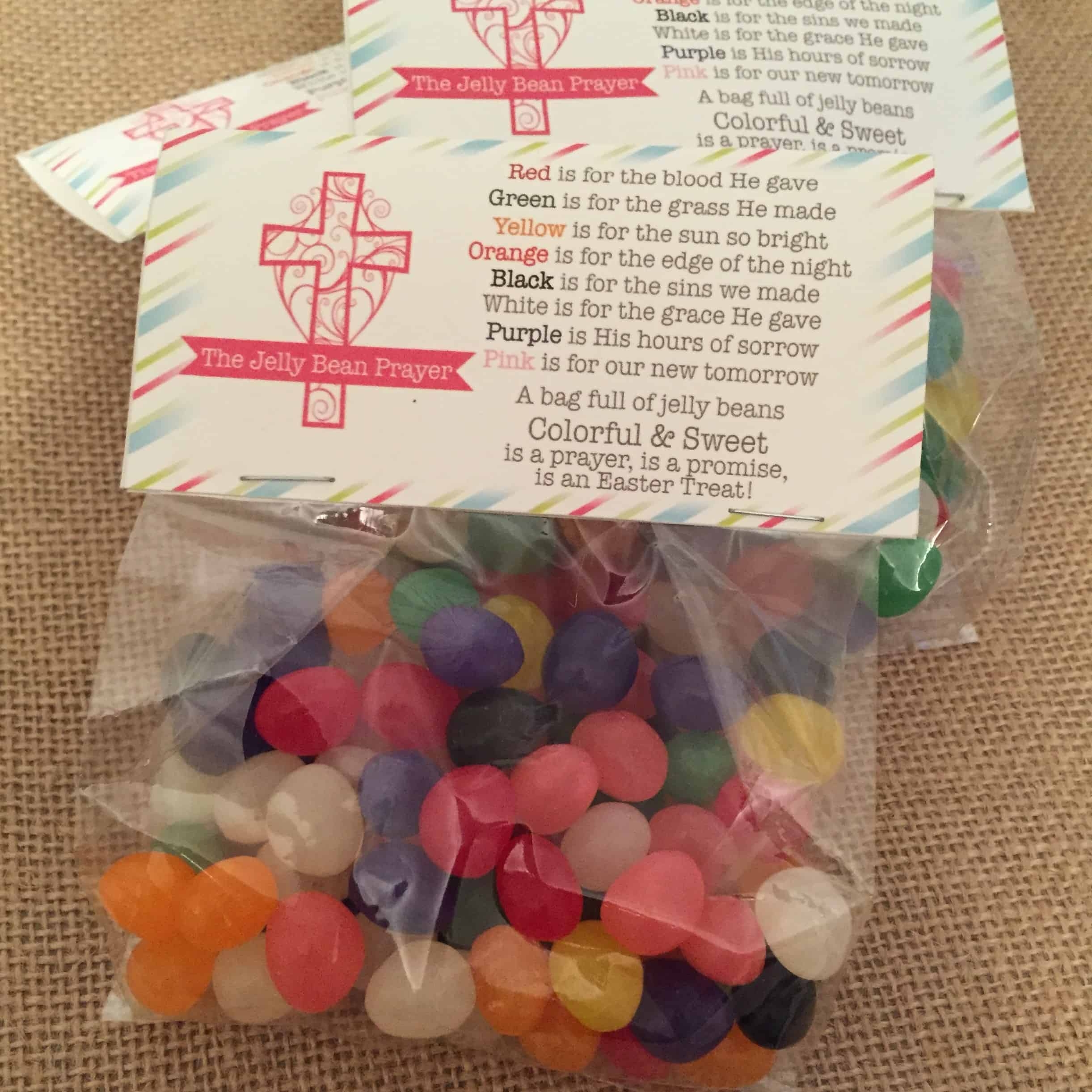 Share The Gospel With Free Jelly Bean Prayer Printable