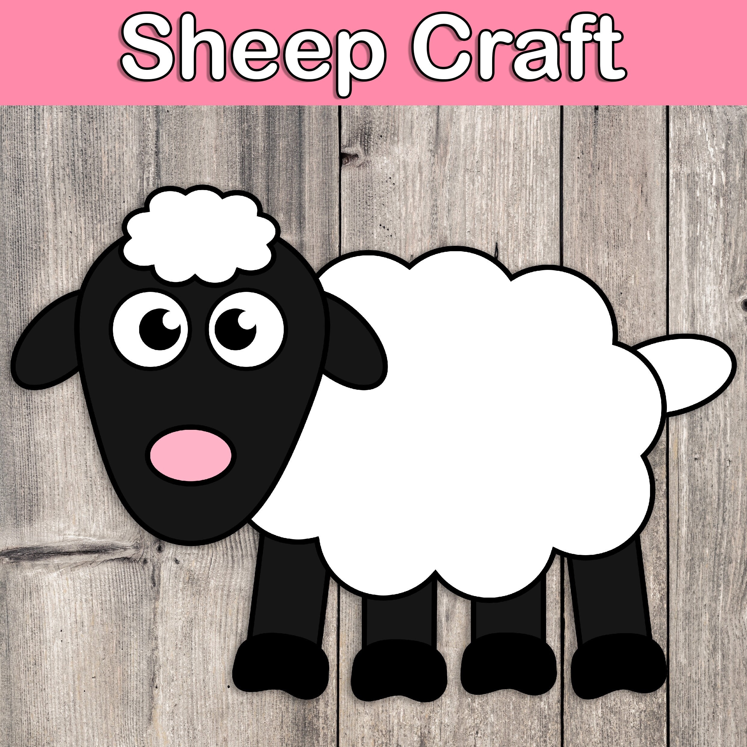 Sheep Craft Farm Craft Farm Animals Montessori Beginning Sheep Craft Farm Craft Farm Animals Montessori Beginning